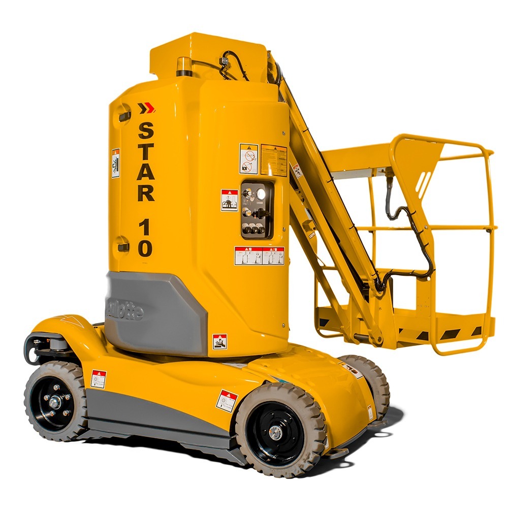 Star 10 mast lift cherry picker for hire